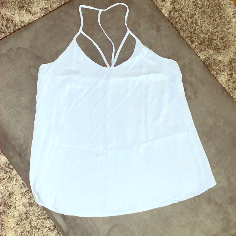 Baby blue tank top